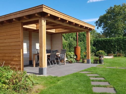 lunch gastvrouw De vreemdeling Vrijstaande Overkapping - Veranda en Tuinkamer