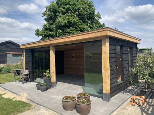 Veranda /overkapping eiken 13 Boekel