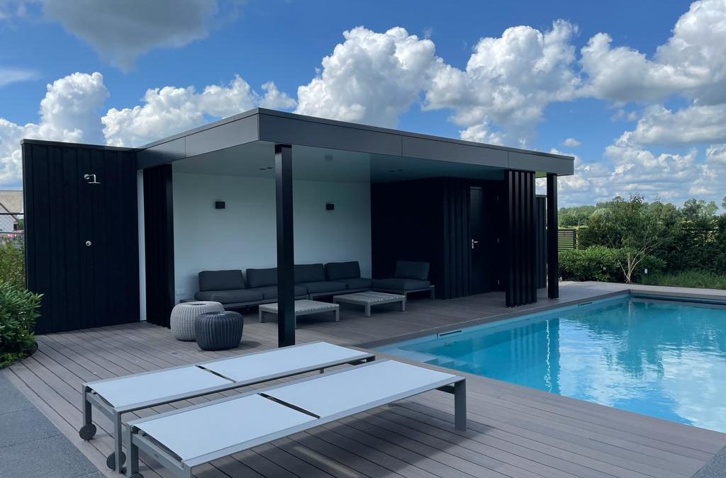 Overkapping modern / Poolhouse 1A Lieshout