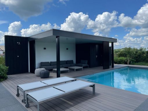 Overkapping modern / Poolhouse 1A Lieshout