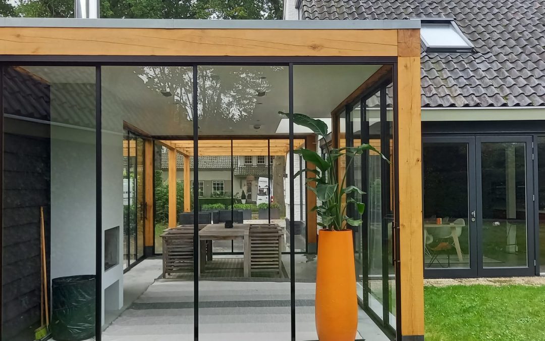 Veranda met pergola Eiken 2A Vught