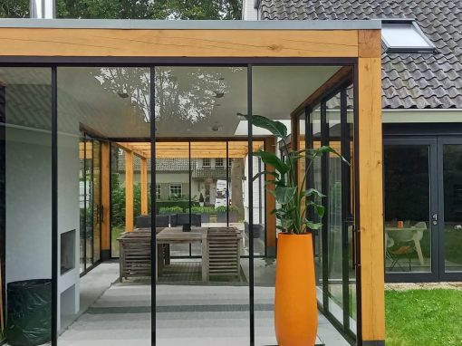 Veranda met pergola Eiken 2A Vught