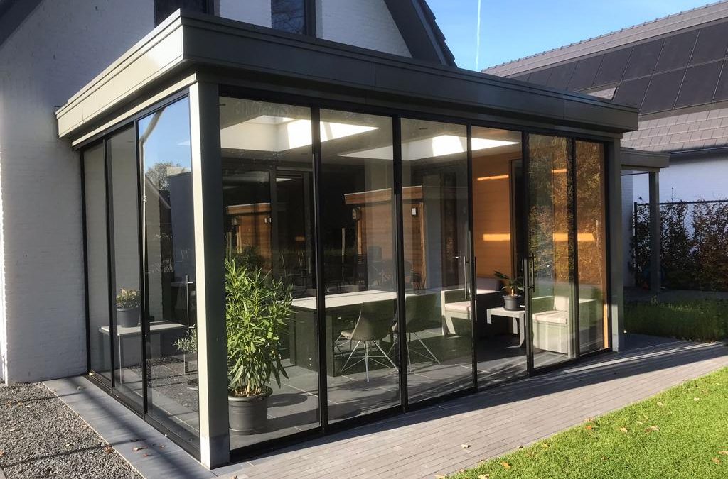 Steellook glazen schuifwand  2A Boxmeer