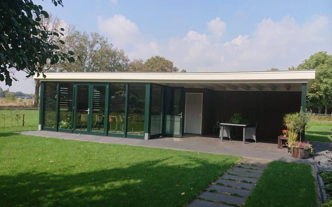 Geïsoleerde tuinkamer met veranda 14 Boekel