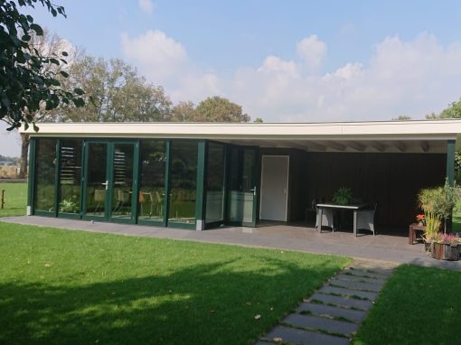 Geïsoleerde tuinkamer met veranda 14 Boekel