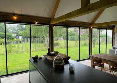 Steellook schuifwanden 40