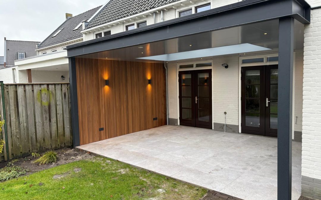Veranda met strak plafond 5 Helmond