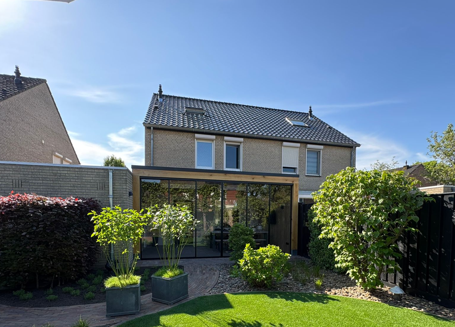 Veranda  Eiken met balkenplafond 29 Belfeld