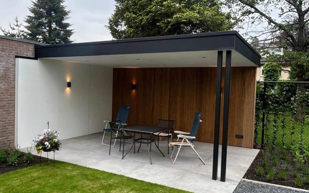 Overkapping met strak plafond 45 Einhoven